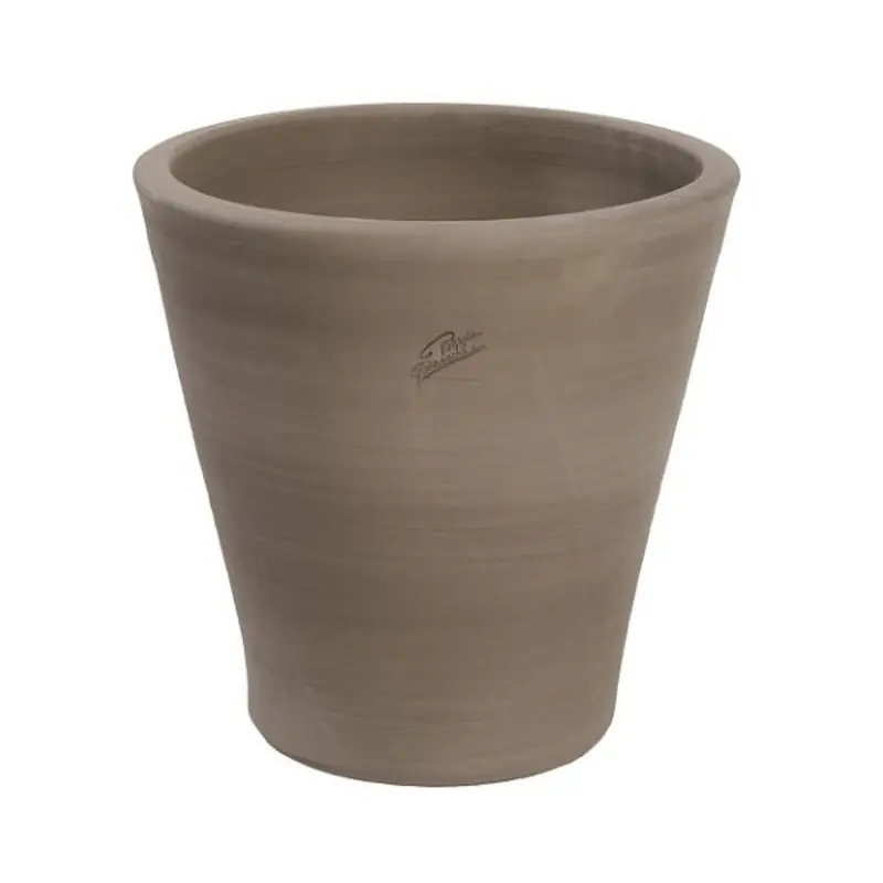 Offre Exclusive Pot cuvier contemporain 4545 gris en terre cuit Goicoechea, pays basque