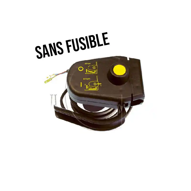 Contacteur de démarrage pour tondeuse électrique – Sans fusible Populaire