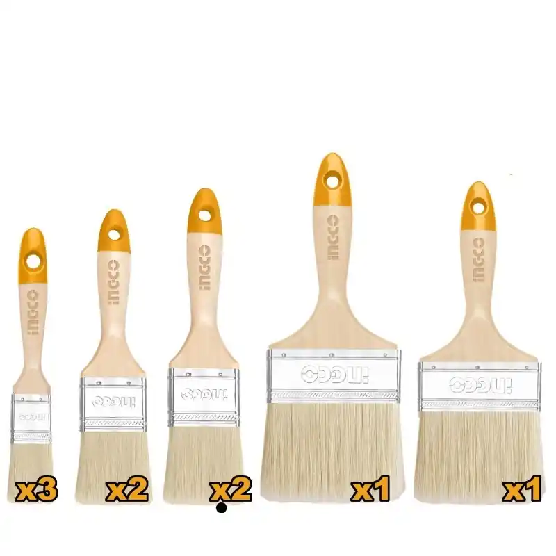 Prix Choc LOT DE 9 PINCEAUX PEINTURE GLYCERO – INGCO