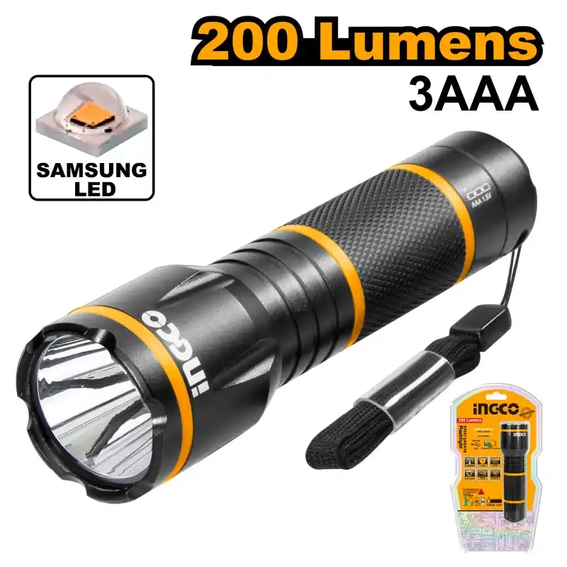 Prix Promo TORCHE LED PROFESSIONNELLE 1W – INGCO