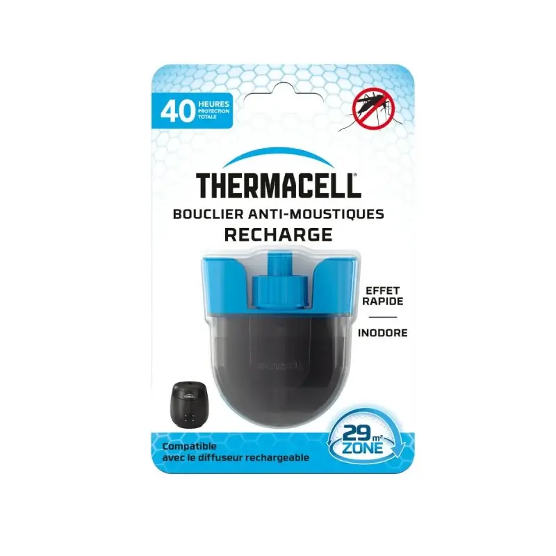 Super Prix Recharge E55 Bouclier Anti-Moustiques – 40 Heures de Protection Efficace