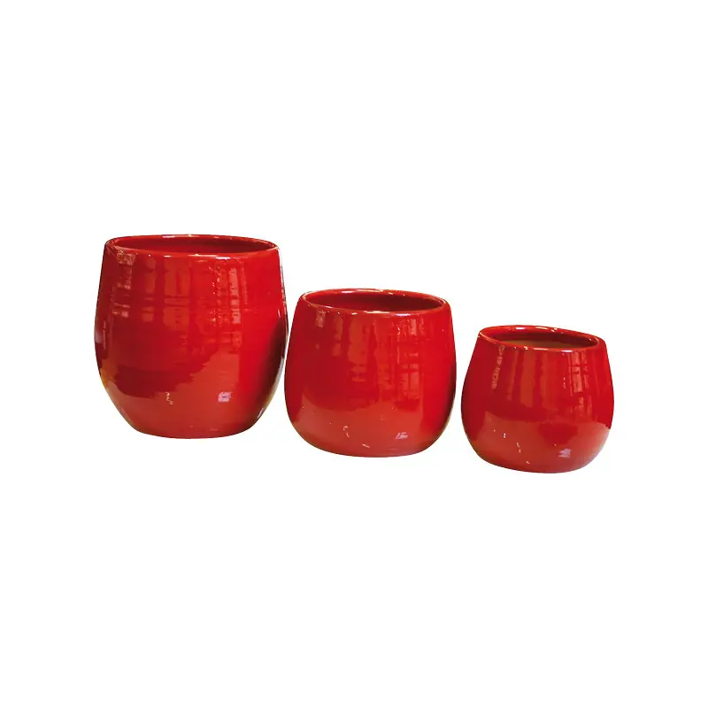 Meilleur Prix Pot cancale coquelicot d17 h17, poterie d‘albi, fait à la main