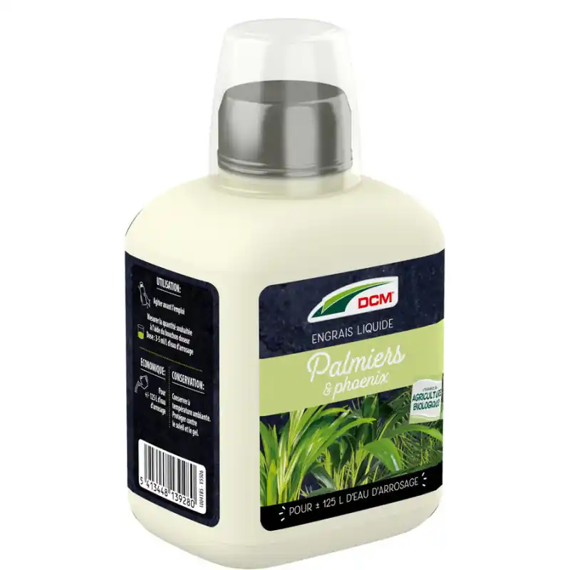 Engrais Liquide Pour Palmier – 0,4L – Nourrit et Renforce Vos Plantes Tropicales – DCM Livraison Express