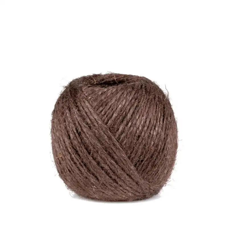 Top Vente Pelote de jute 150m châtaigne naturelle pour bricolage et jardin