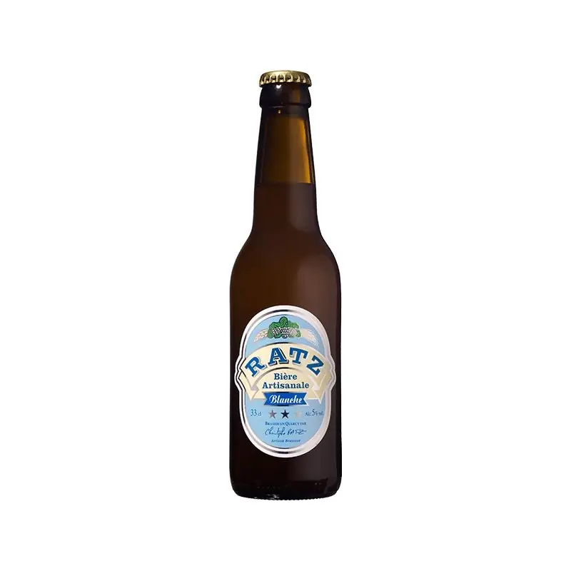BIÈRE BLANCHE ARTISANALE 33CL – RATZ Prix Promo