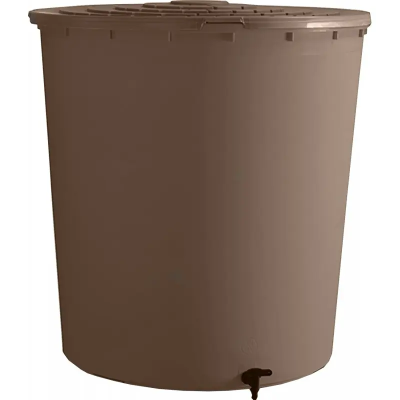 CUVE A EAU CYLINDRIQUE 500L TAUPE Prix Cassé