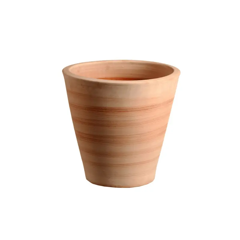 Pot cuvier contemporain 6060 en terre cuite Goicoechea, pays basque Usine Directe