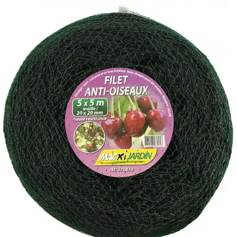 Achetez Aujourd&rsquo;hui FILET DE PROTECTION OISEAUX 5X5M – MACXI JARDIN