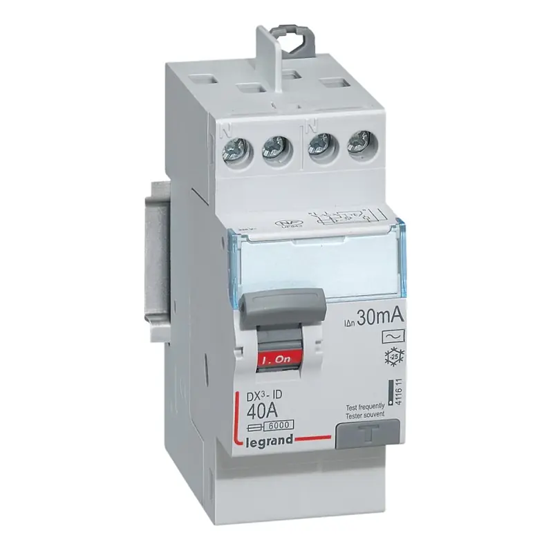 Acheter Direct INTERRUPTEUR DIFFÉRENTIEL 40A 30MA TYPE AC – LEGRAND
