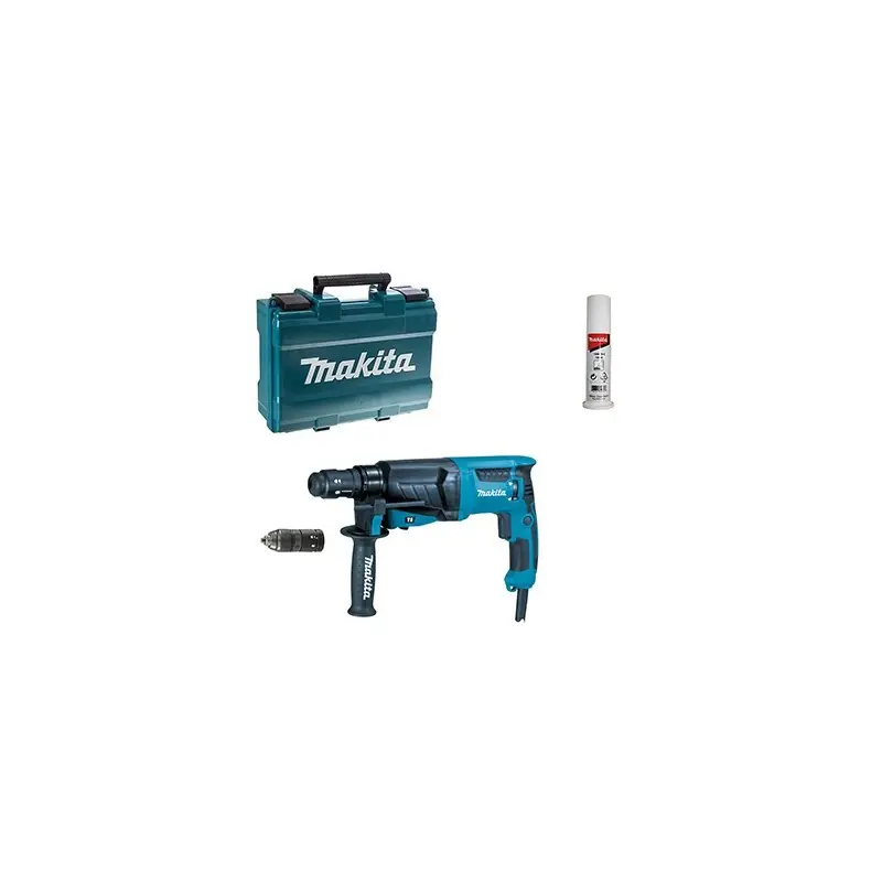 Achetez Aujourd&rsquo;hui MARTEAU PERFO BURINEUR HR2630T 800W 2.4J + MANDRIN AUTO – MAKITA
