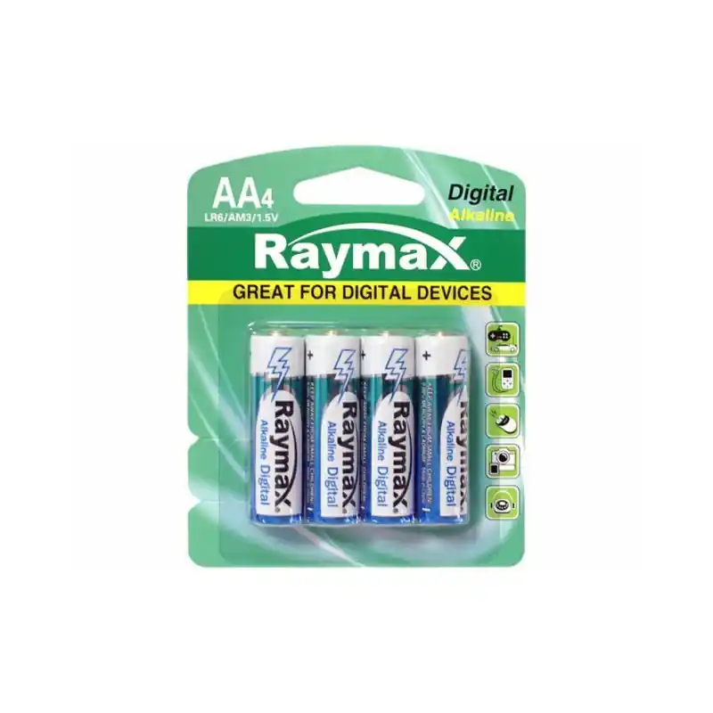 PILE RAYMAX DIGITAL LR6 X4 Populaire