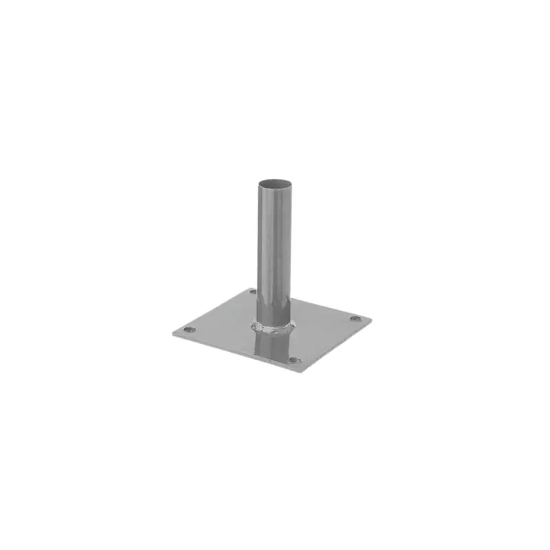 Meilleur Choix PLATINE GALVA POUR POTEAU TURBOGRAF Ø48MM – KICLO