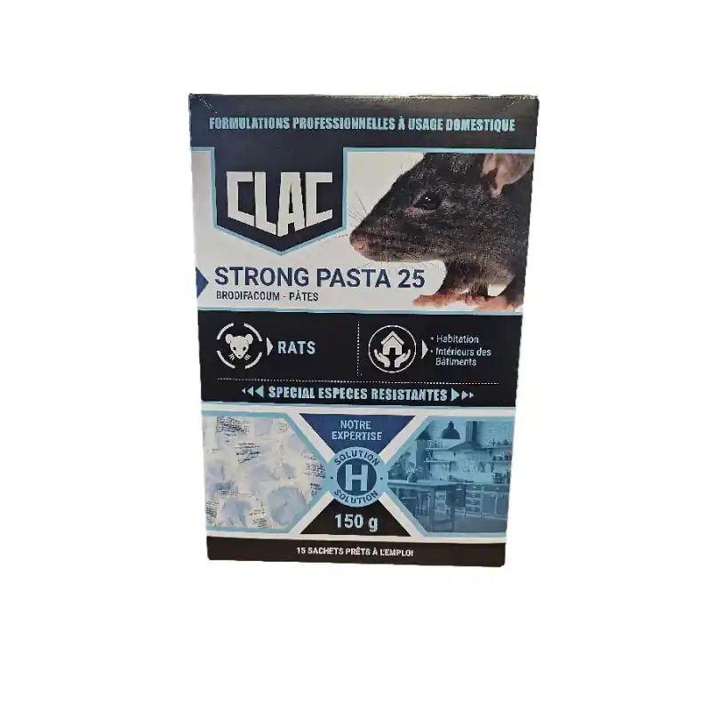 Pâtes huilees spéciales pour rats brodifacoum 150g Meilleur Choix