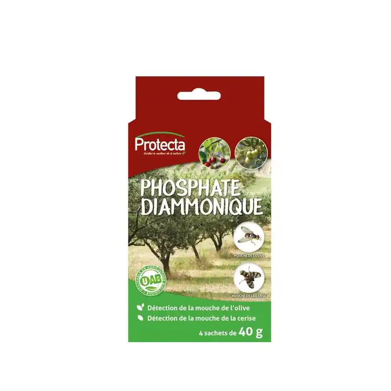 Mouche de l‘olive phosphate diammonique 4x40g Populaire