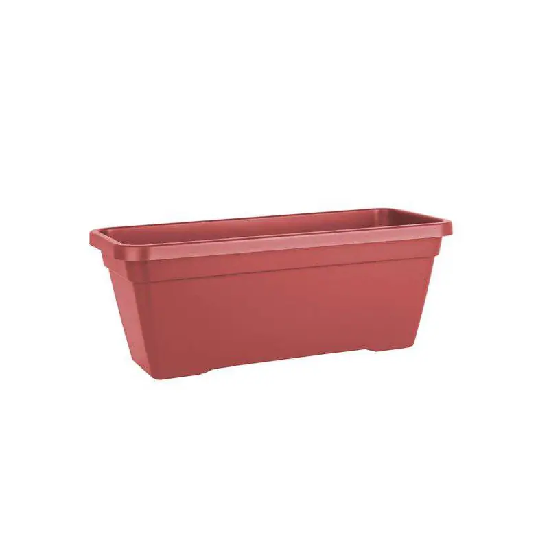Jardinière Venezia 80 cm Rouge Foncé - Artevasi, Élégance pour votre Jardin Petit Prix