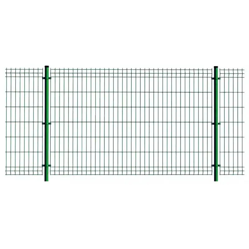 PANNEAU DE GRILLAGE "CLASSIC" VERT 1.72M - LONGUEUR 2M - MAILLE 55X200MM - FIL 4MM - KICLO Nouvel Arrivage