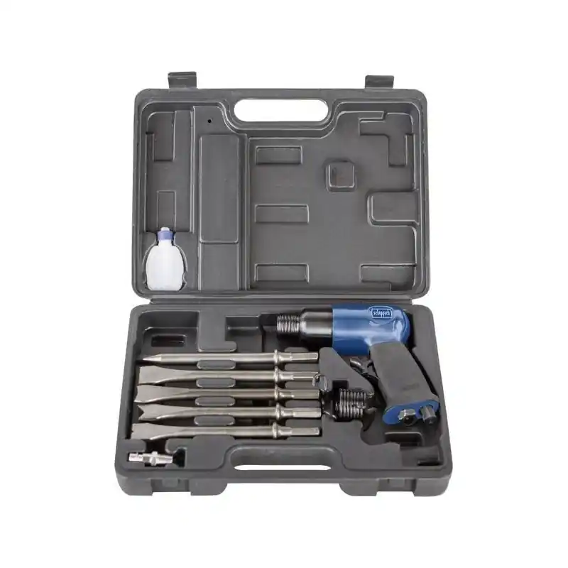 Prix Bas COFFRET MARTEAU BURINEUR + 5 BURINS & INSERT – SCHEPPACH