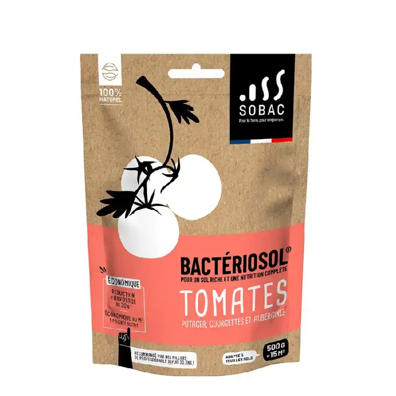Produit De Marque Engrais bactériosol pour tomates 500g – fertilisation écologique et efficace