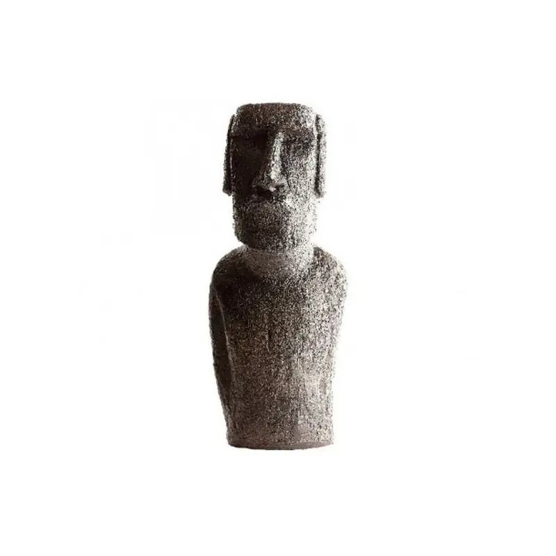 Acheter Direct Buste Moai H 80 Cm Ton Cire Noir