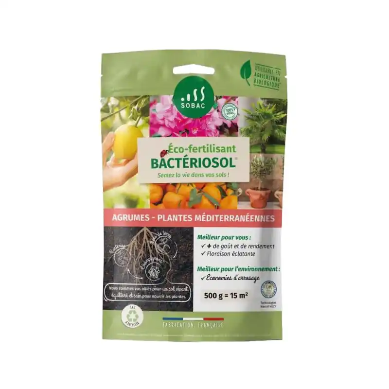 Engrais bactériosol agrumes 500g – fertilisation naturelle pour agrumes et plantes fruitières Super Prix