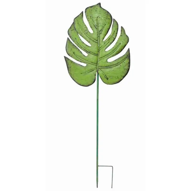 Paiement Sécurisé /DECO FEUILLE SUR BATON 38X2.5X110CM METAL