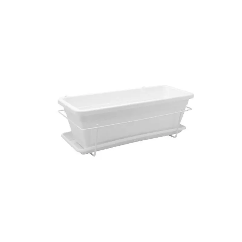 Kit Jardinière Venezia 50cm Blanc – Artevasi, Élégance et Design pour Votre Jardin Petit Prix