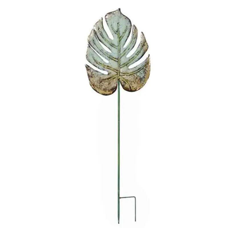 Marque /DECO FEUILLE SUR BATON 27X1.9X90CM METAL