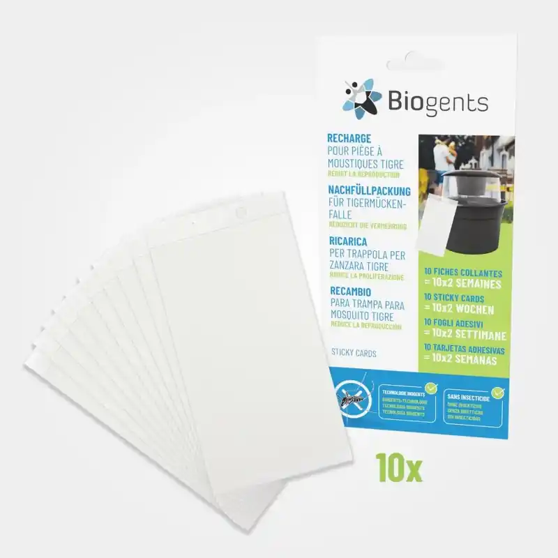 Promotion Pack de recharges de fiches collantes (lot de 10) pour BG-GAT – BIOGENTS