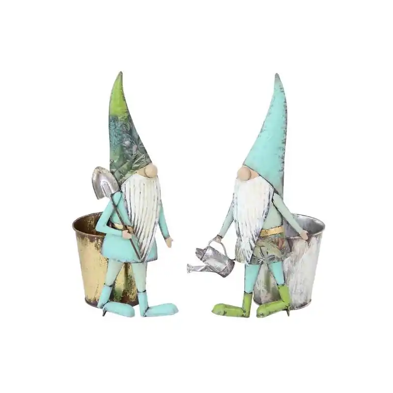 /NAIN+CACHE POT 15X14X36CM METAL ASS Produit De Marque