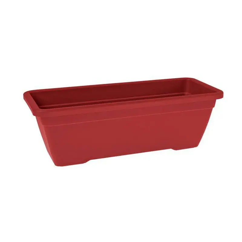 Jardinière Venezia 80 cm Rouge Foncé – Artevasi, Élégance pour Votre Jardin Commander Vite