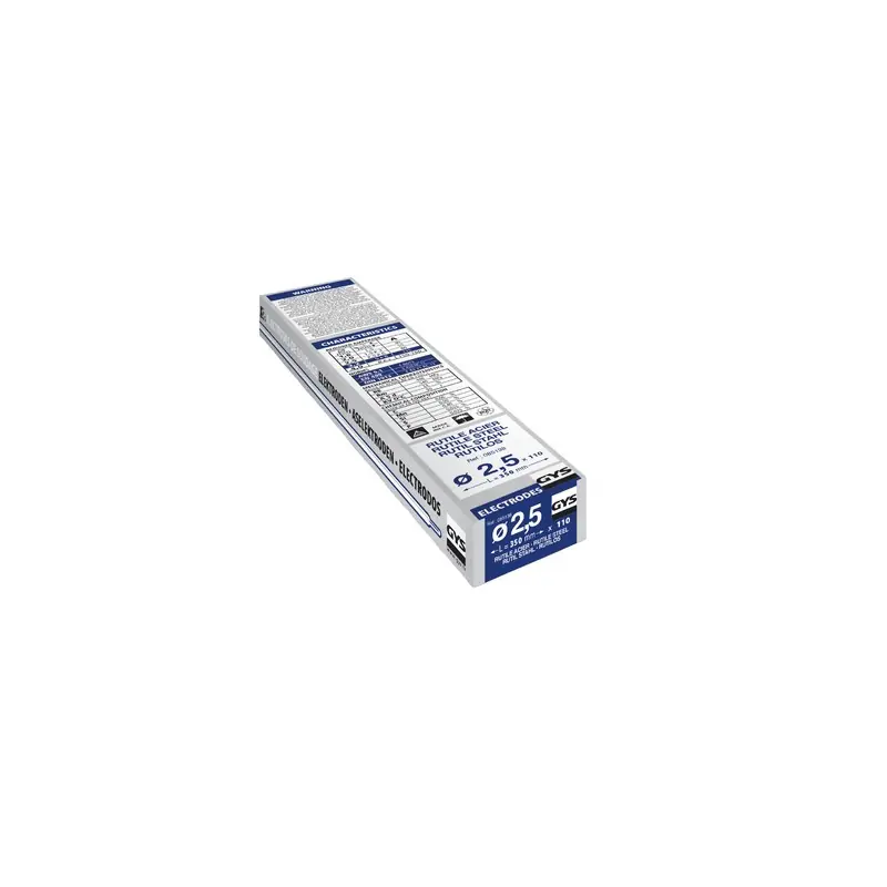 Satisfait Ou Remboursé ÉLECTRODES RUTILES ACIER Ø2.5 X110 - GYS