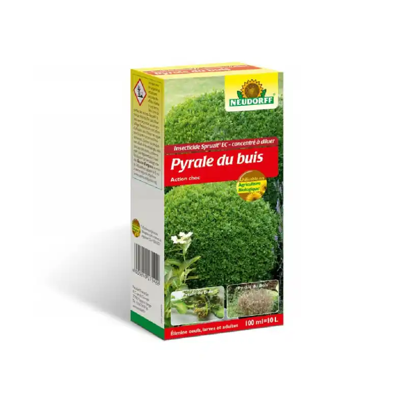 Produit De Marque Spruzit concentré anti-pyrale du buis 100ml efficace contre insectes