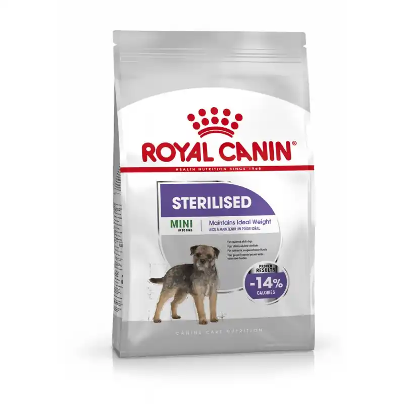 Bon Plan CROQUETTES CHIEN MINI STERILISED 3KG - ROYAL CANIN
