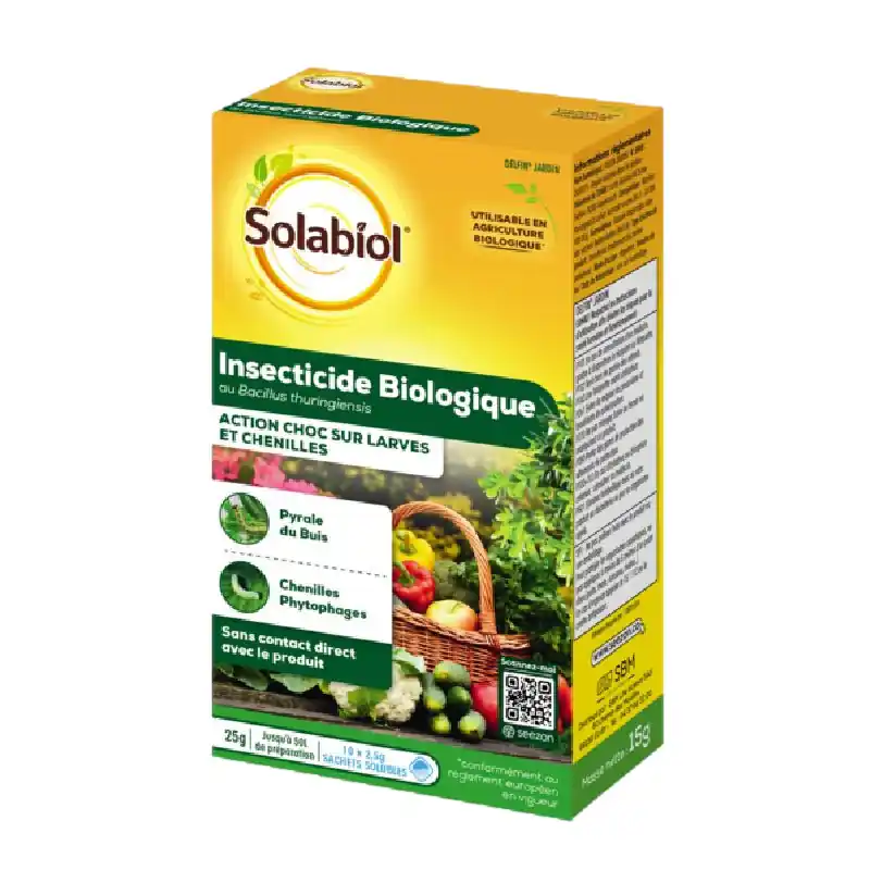 Promotion Insecticide Biologique 10×2,5g – Protection des Plantes au bacillus