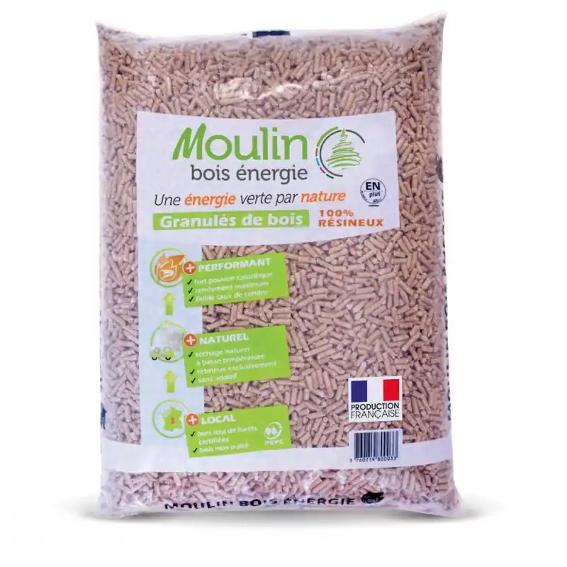 GRANULÉS DE BOIS PREMIUM 100 % RÉSINEUX – MOULIN BOIS ÉNERGIE Affaire À Saisir