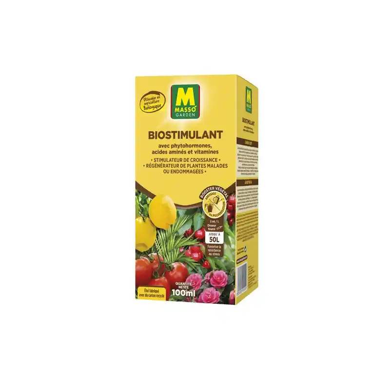 Biostimulant Naturel 100 ml - Booster de Croissance pour Plantes et Jardins Dernier Modèle