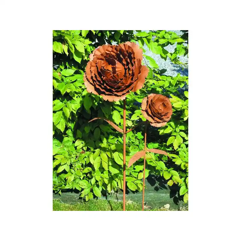 Pivoine metal 30x22x120 Quantité Limitée