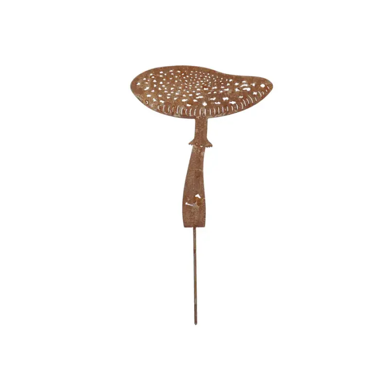 Offre Spéciale Tuteur Amanite Tue-Mouches en Rouille - Décoration de Jardin et Accessoires de Jardinage