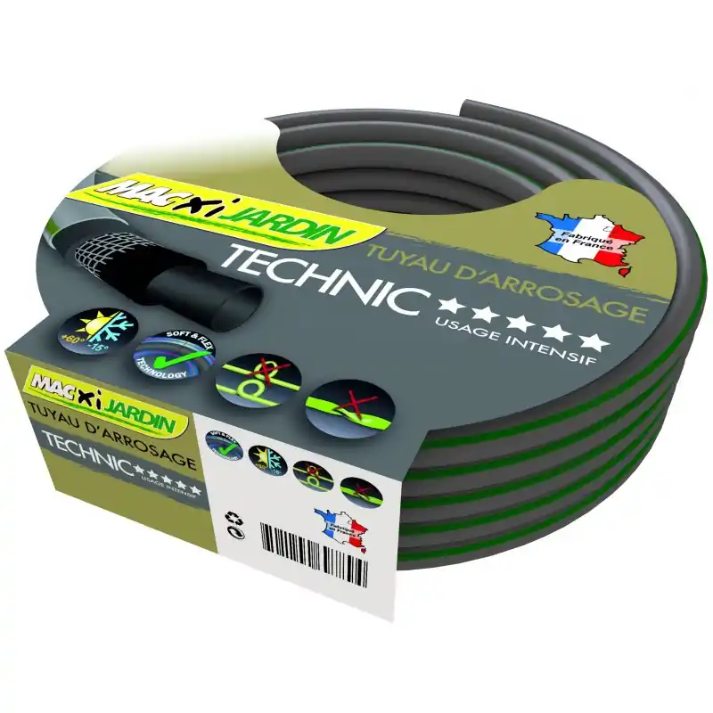 Paiement Sécurisé TUYAU D‘ARROSAGE TECHNIC Ø15MM 25M – MACXI JARDIN