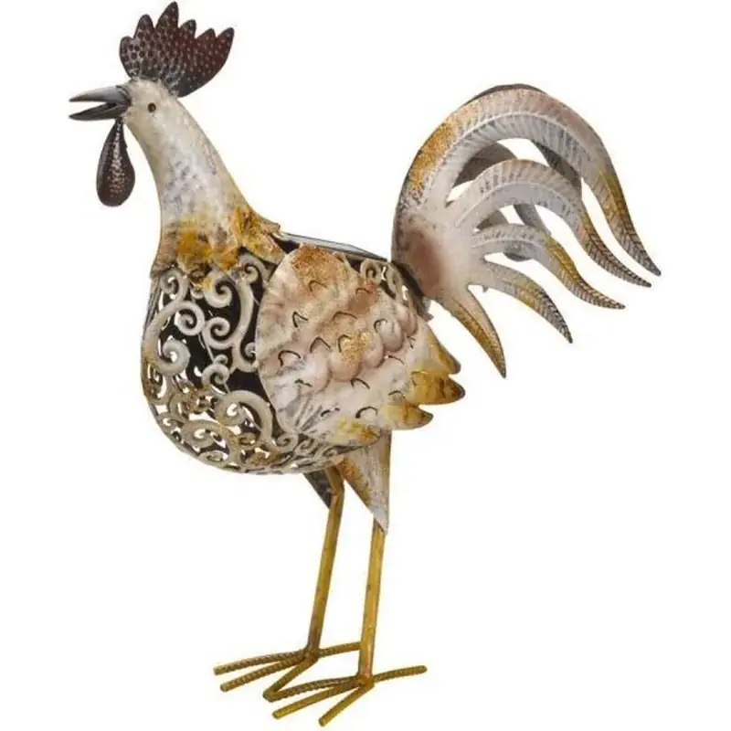 Coq silhouette métal Jusqu&rsquo;à Épuisement Des Stocks