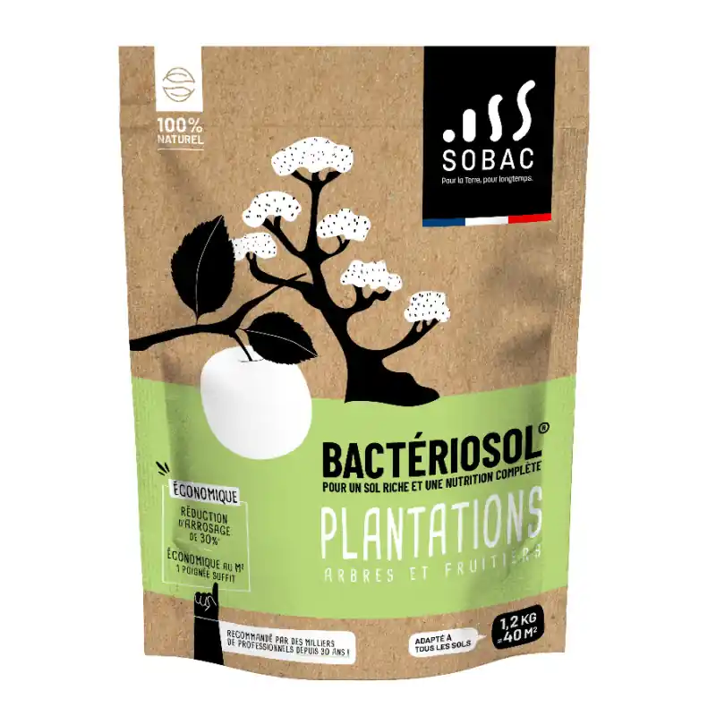 Engrais bactériosol spécial arbres et fruitiers 1,2 kg – croissance optimale Expédition Rapide