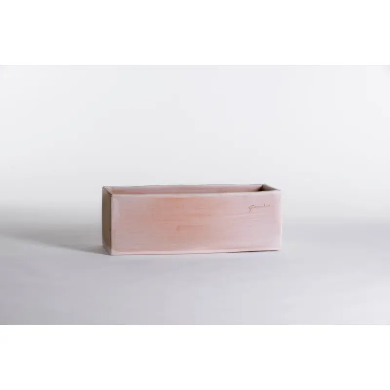 Jardiniere contemporaine 40cm en terre cuite Goicoechea, pays basque Offre Limitée