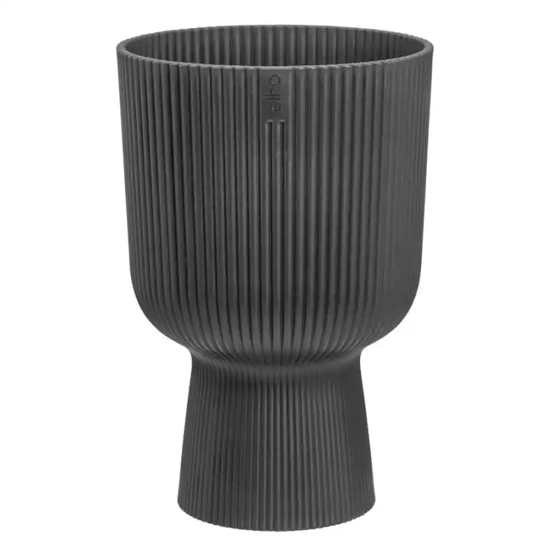 Pot à plantes Vibes Fold 14cm anthracite – Elho, design moderne et durable. Promotion