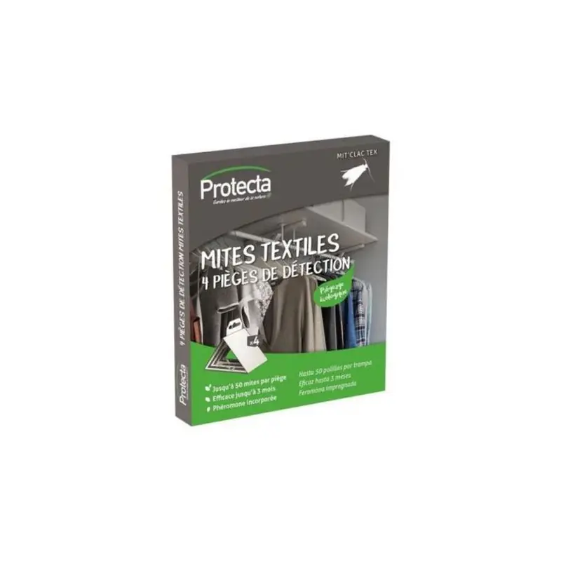 Piège à mites textiles 4 pièges englues efficaces contre infestations Nouvel Arrivage