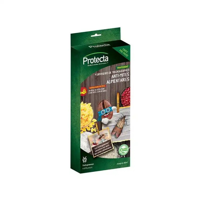 Must-Have /Anti-mites alimentaires diffuseur x4, protection contre insectes