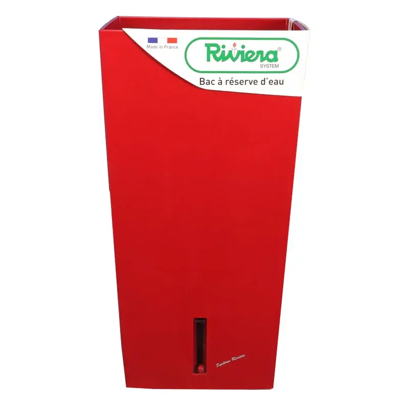Commander Vite /Pot Eva New Carre Haut 69 Rouge -Pot Riviera