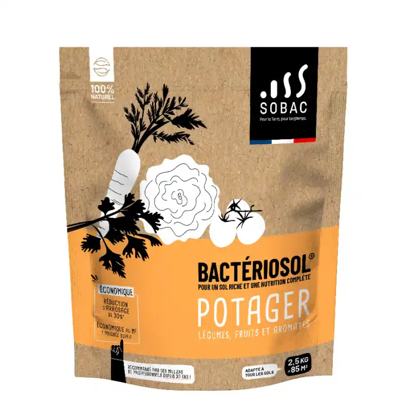 Engrais bactériosol pour potager fruits 2,5 kg – fertilité naturelle optimale Must-Have