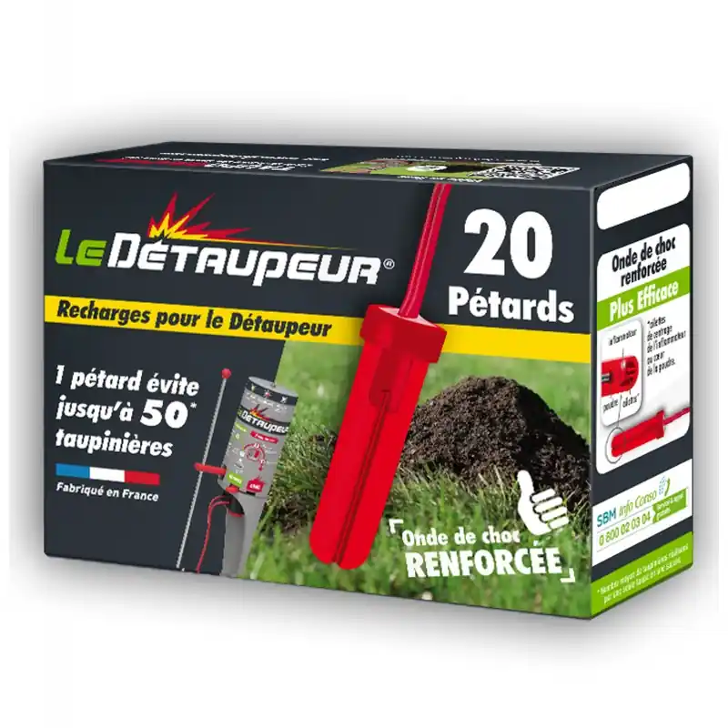 PETARDS POUR DETAUPEUR X20 Nouvelle Collection