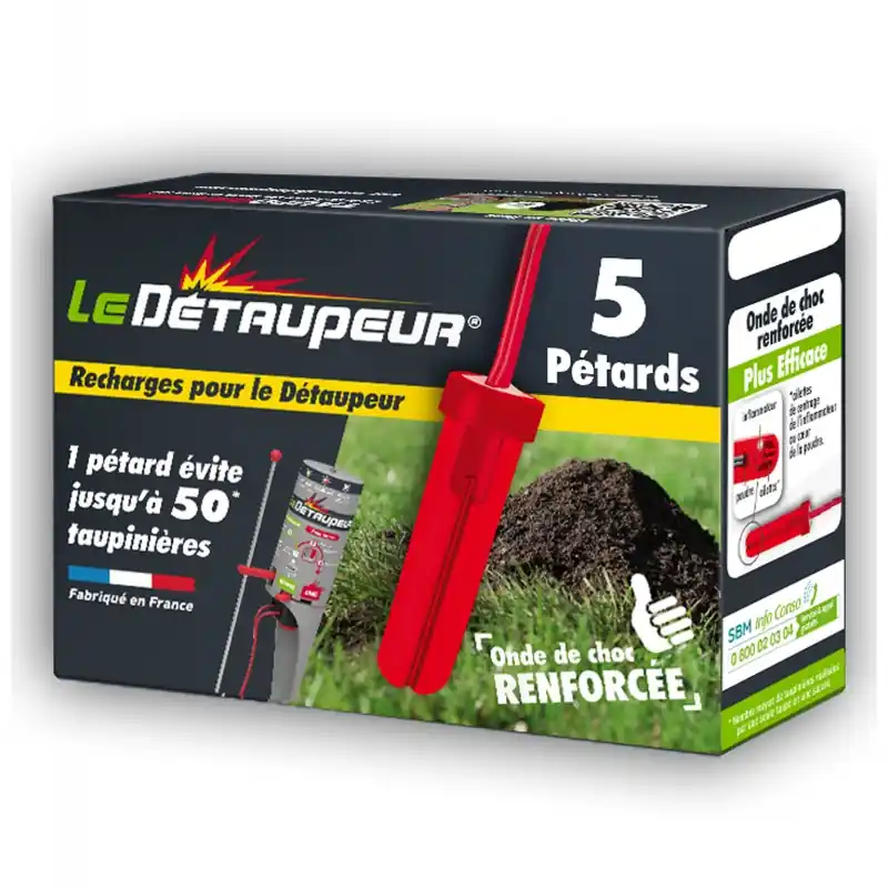 PETARDS POUR DETAUPEUR X5 Haute Qualité