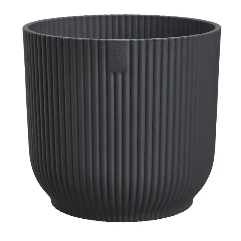Solde Pot à plantes Vibes Fold Rond 14cm Anthracite – Elho, design moderne et durable